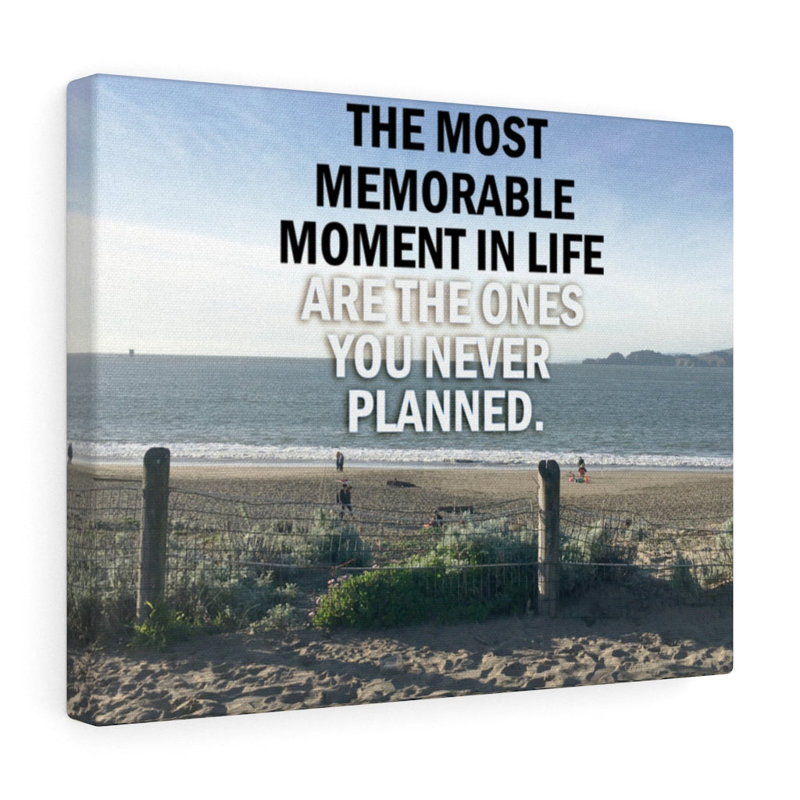 The Most Memorable - Wrapped Canvas Print