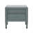 Denbo Modern Classic 2-Drawer Nightstand with Tapered Legs-1904231840