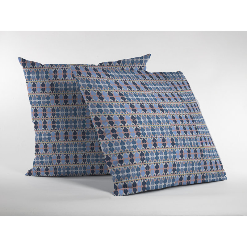 Coussin à fermeture à glissière Spades, 16" x 16"