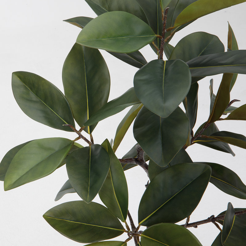 51'' Faux Magnolia Tree Tree in Planter