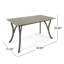 ECTANGULAR WOOD TABLE