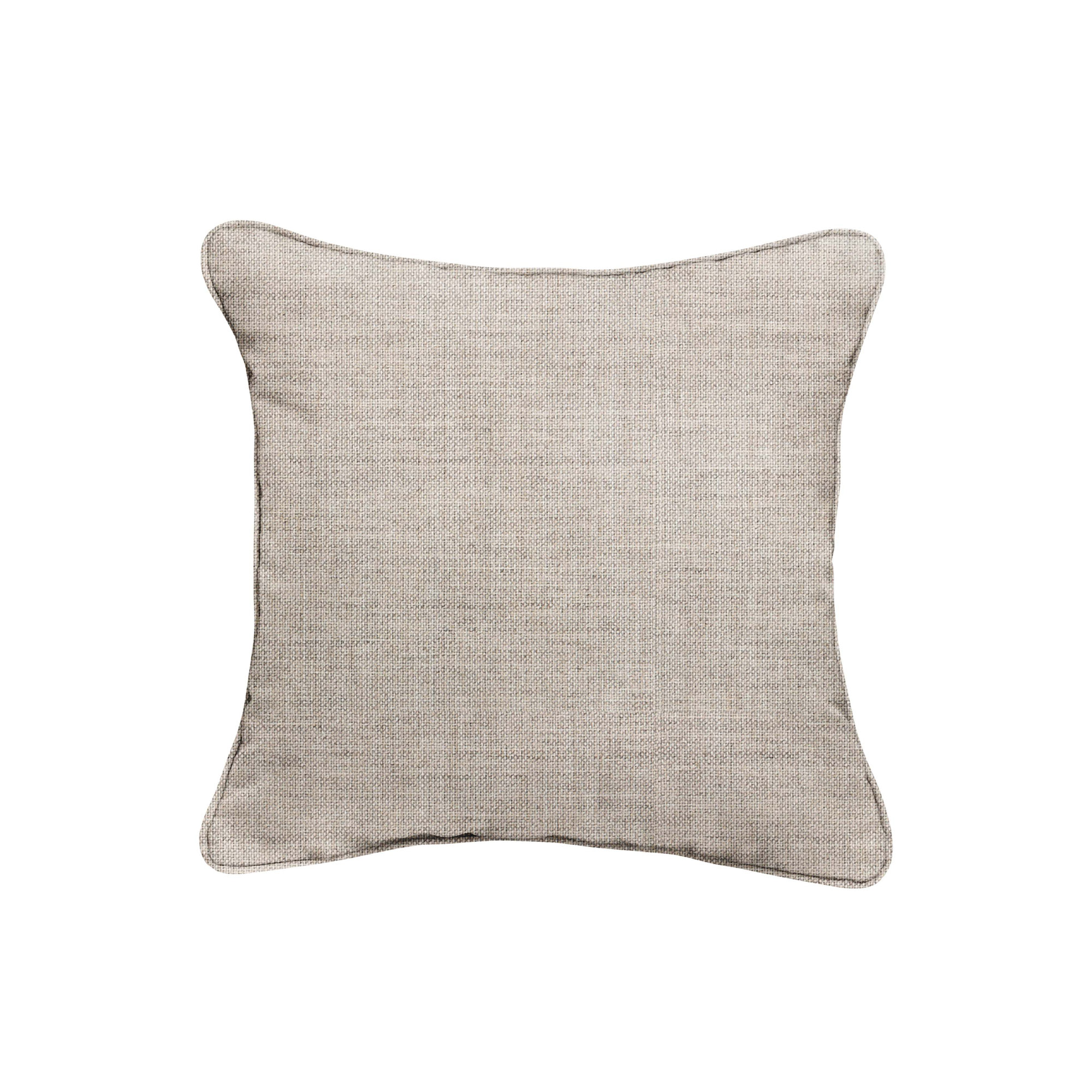 Ansonia Sunbrella® Indoor/Outdoor Throw Pillow, Cast Silver, 20" x 20"