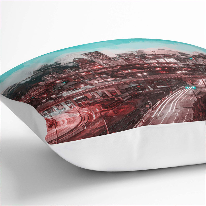 Square Cushion, 40cm H x 40cm W x 15cm D, White