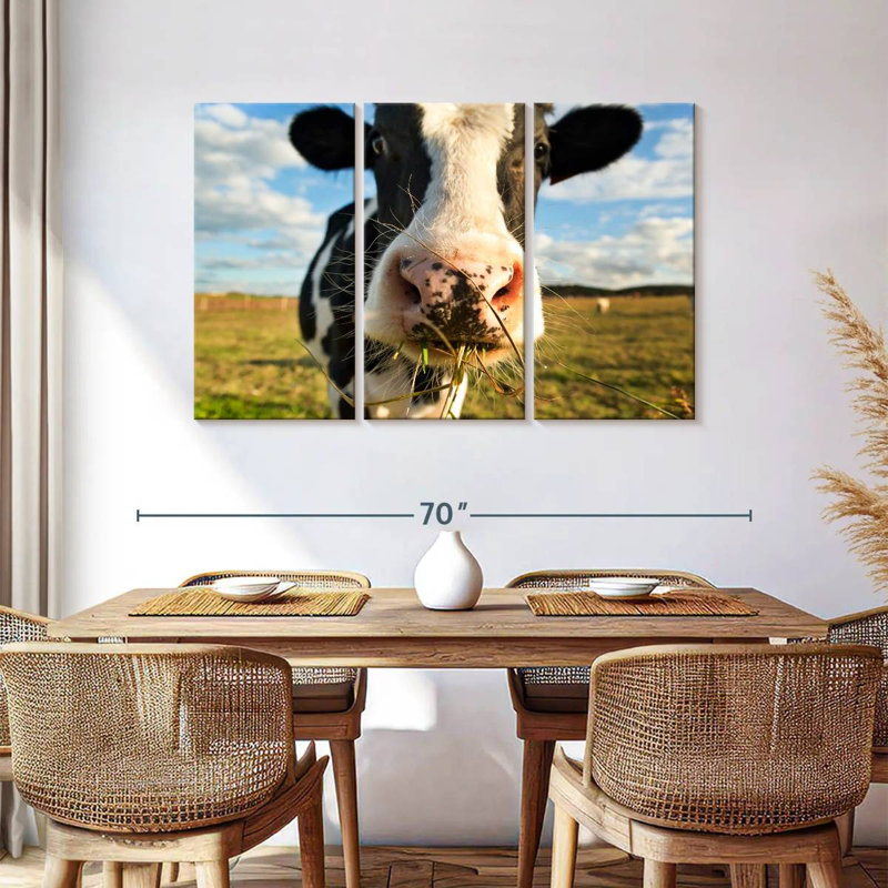 Brampt Cow Selfie, 36" H x 57" W