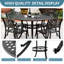  Table bistro en fonte d'aluminium 48 po-234073137