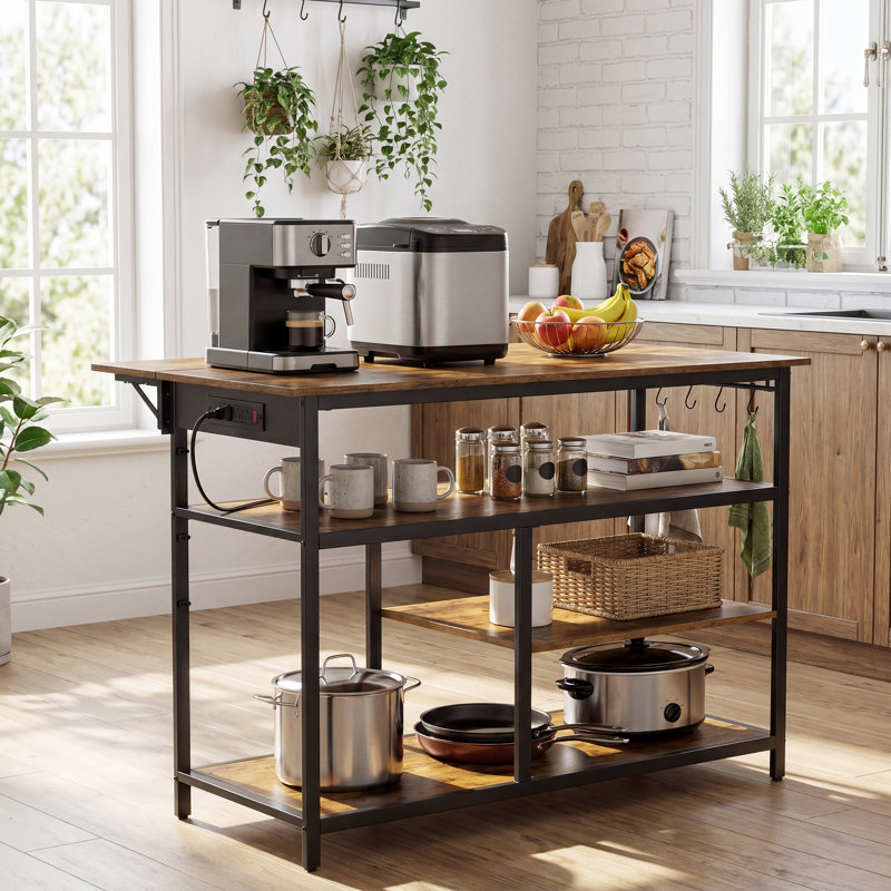 Kitchen Workbench With Extendable Worktop