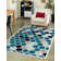 Tapis bleu Santos