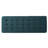 Teal Fabric With An Elegant Appeal, Paired Birch Wood Legs Contemporary Bench Upholstery And Leg Support