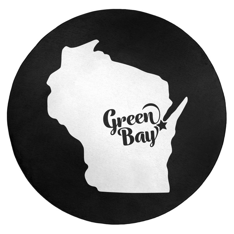 Tapis de poly-chenille en polyester green bay wisconsin