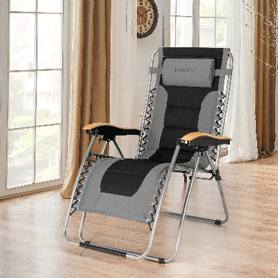Chaise pliante zéro gravité