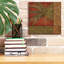 «Golden Palm II» par NBL Studio, art mural en verre acrylique-811112860