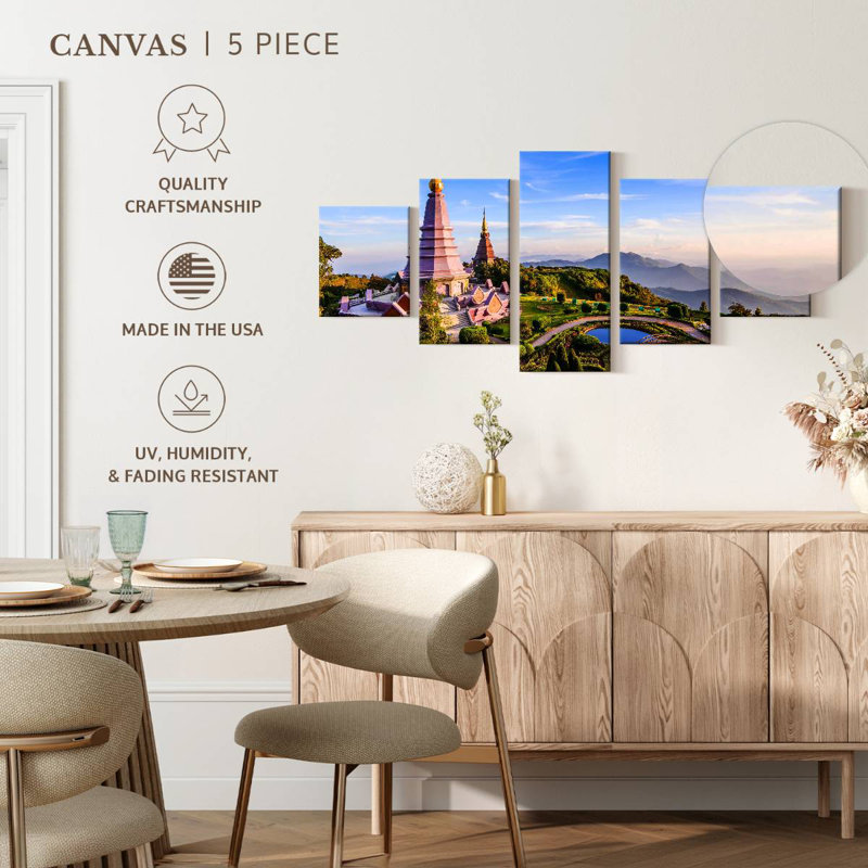 Doi Inthanon Morning View, 24" H x 55" W