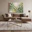 Art mural sur toile gris hawaïen Pikake