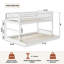 Malibu Wood Low Bunk Bed-133034442-133034444