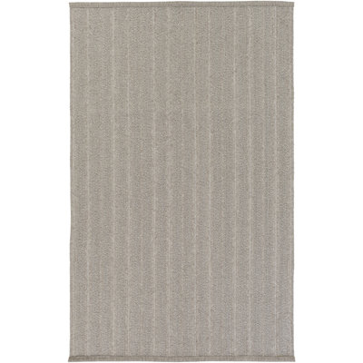 Tapis taupe tissé à la main Philip