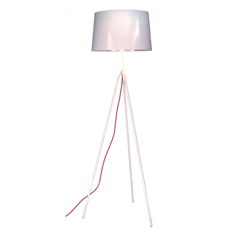 Schuller 156.5cm Tripod Floor Lamp, White
