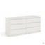 Commode double 6 tiroirs