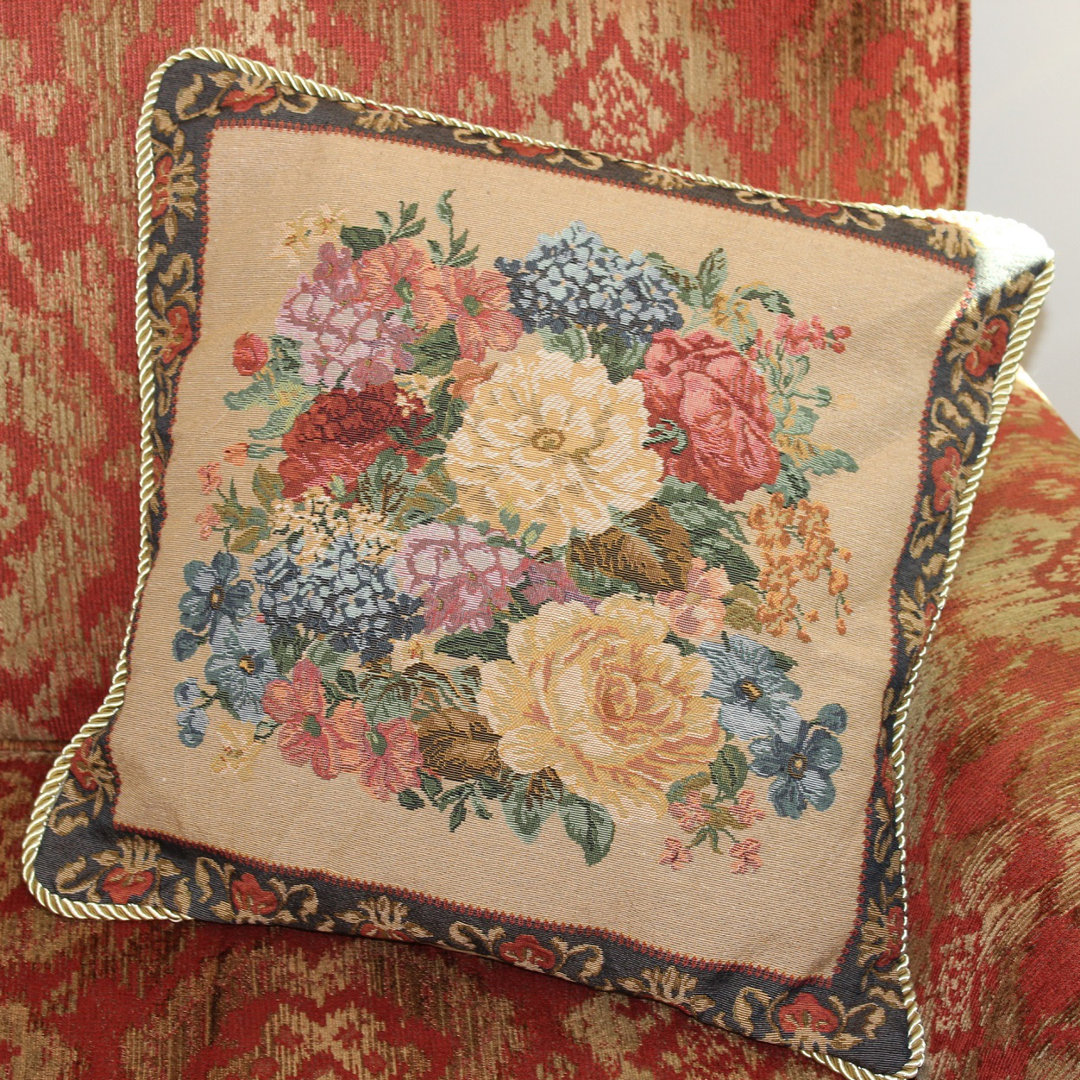 Microfiber Floral (Set of 2) Tache Home Fashion