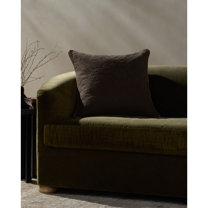 Jeremiah Brent x Loloi Leroy Accent Pillow, Square 22"H x 22"W