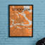 Stockholm City Map - No Frame Print-600768888