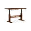 Bureau rectangulaire en bois massif noyer-836791588