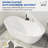 59"L x 28"W Freestanding Acrylic Oval Bathtub, Double Slipper Design with Chrome Drain & Overflow, Spa-Inspired Luxury for Modern Bathrooms-82625187