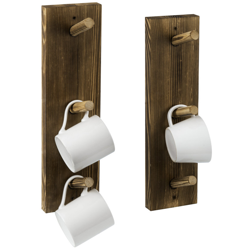 Solid Wood Mug Tree