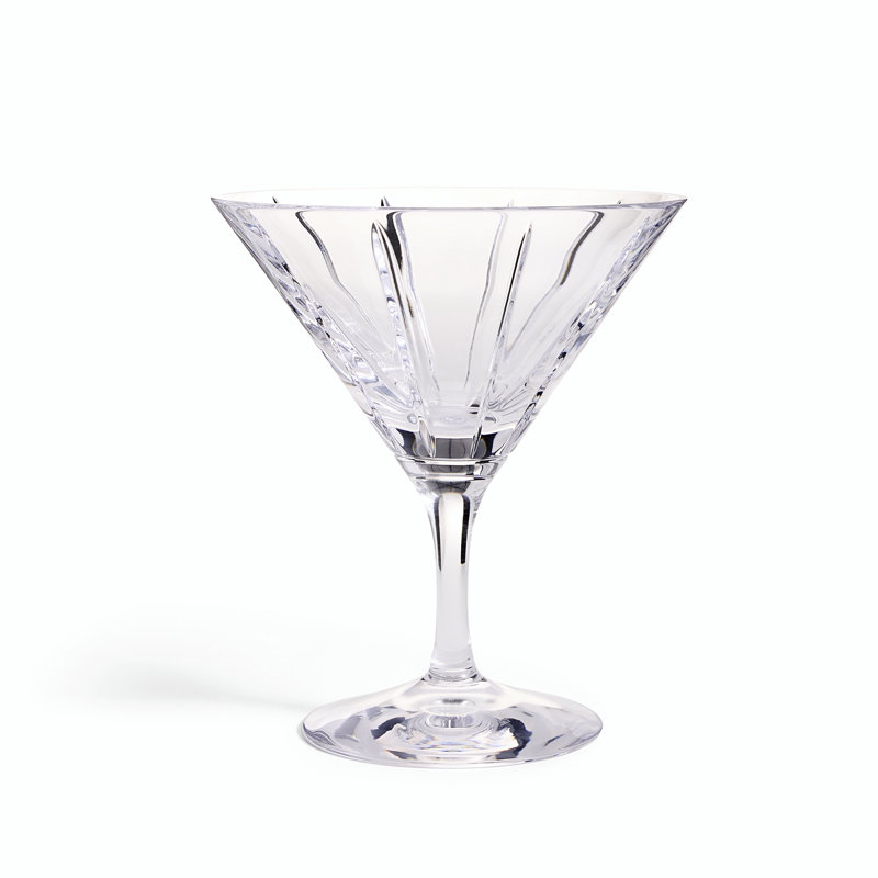 Vera Wang Luxe Graphite Martini, Set of 2