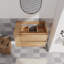Meuble-lavabo mural 30 po, tiroir à fermeture en douceur (seulement meuble-lavabo, sans lavabo)-1277381711