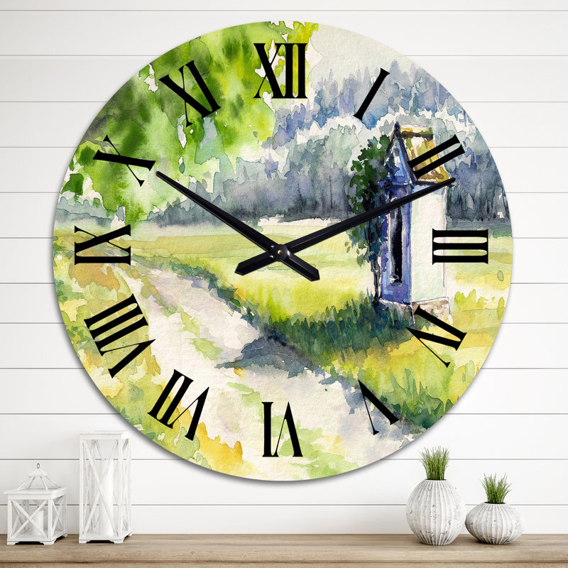 Horloge murale surdimensionnée, Grand