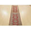 Tapis de couloir rouge nouvel âge en laine 2 pi 8 po x 11 pi 10 po Diamone
