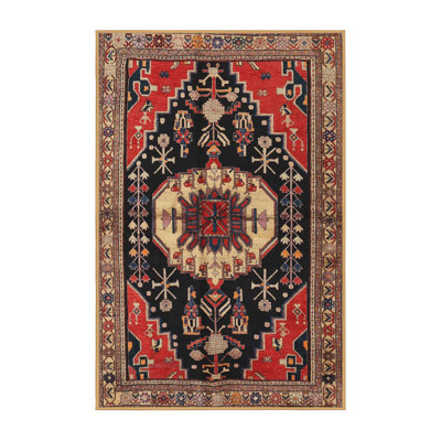 Tapis brun Southwestern