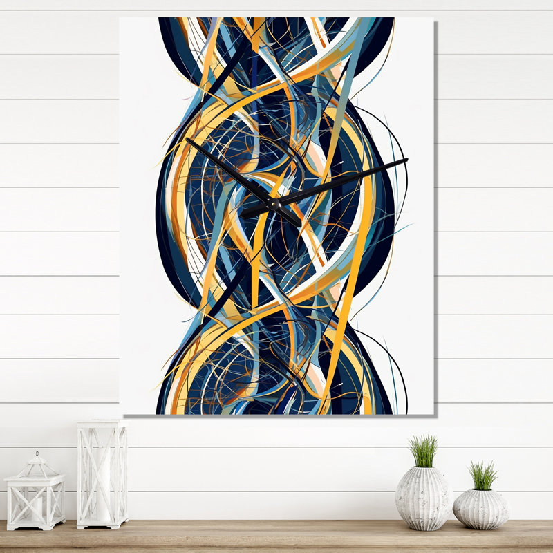 Horloge murale Helix Expression, H 40 po x l 30 po