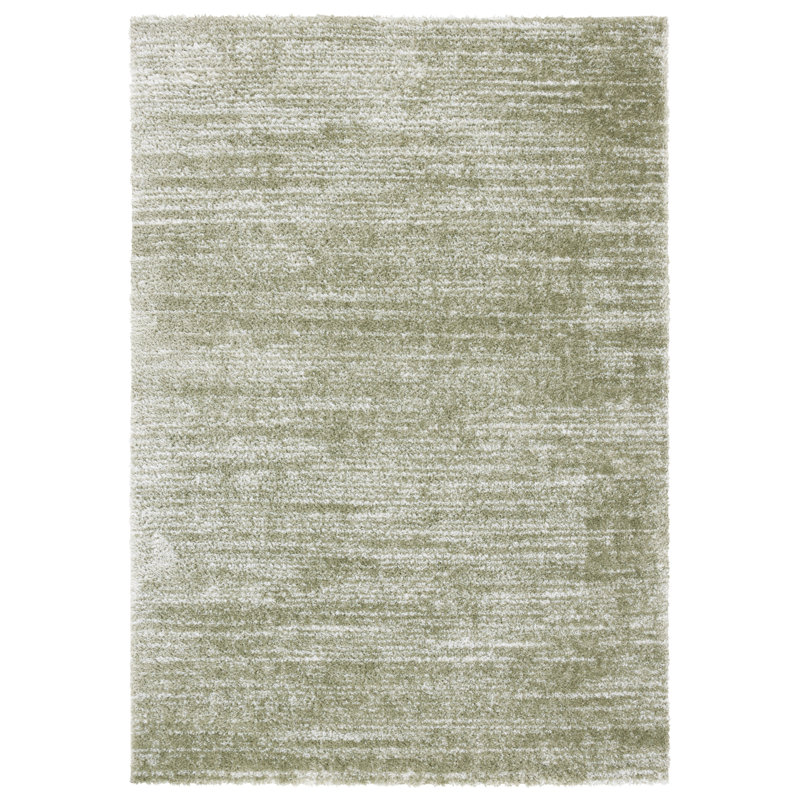 Tapis à poils longs à motif abstrait, Rectangle 8 pi x 10 pi