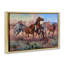 «Runnin 'Thunder Horses», art mural encadré sur toile flottante, design par Jack Sorenson-137414116-138271407