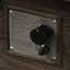 Foyer d'extérieur carré au gaz 40 000 - Béton brun, l 32 po x H 24 po, cour de style rustique 40000 pour brun, 31,96 po x 24,49 po, patio design