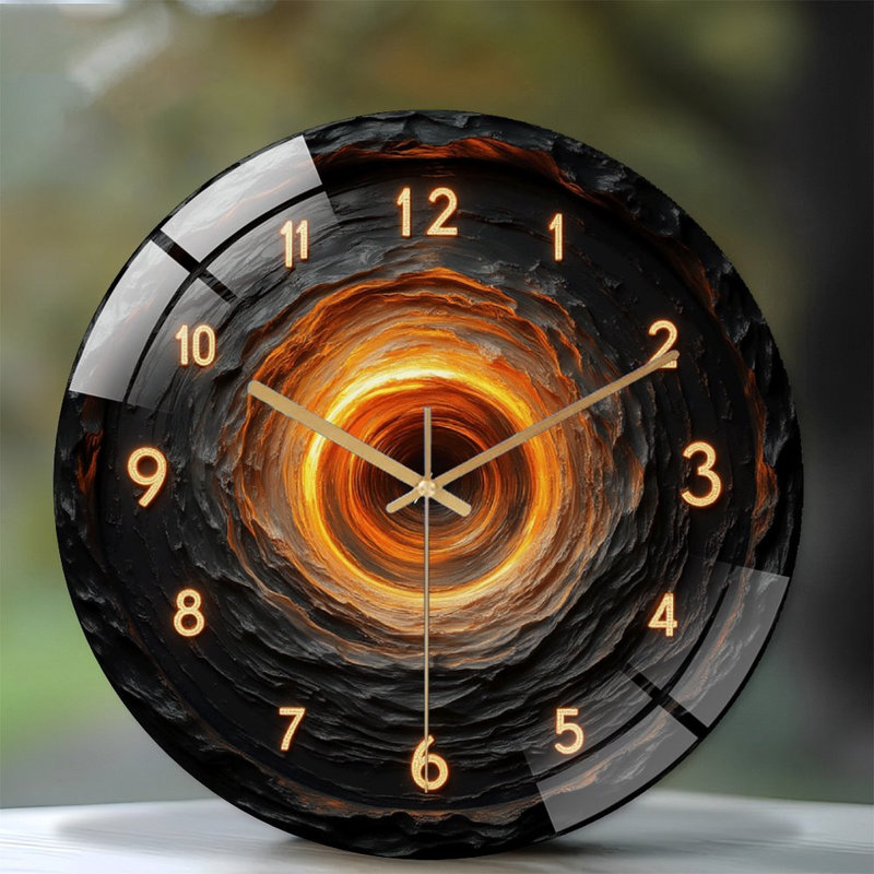 Horloge murale élégante élégante 12 po