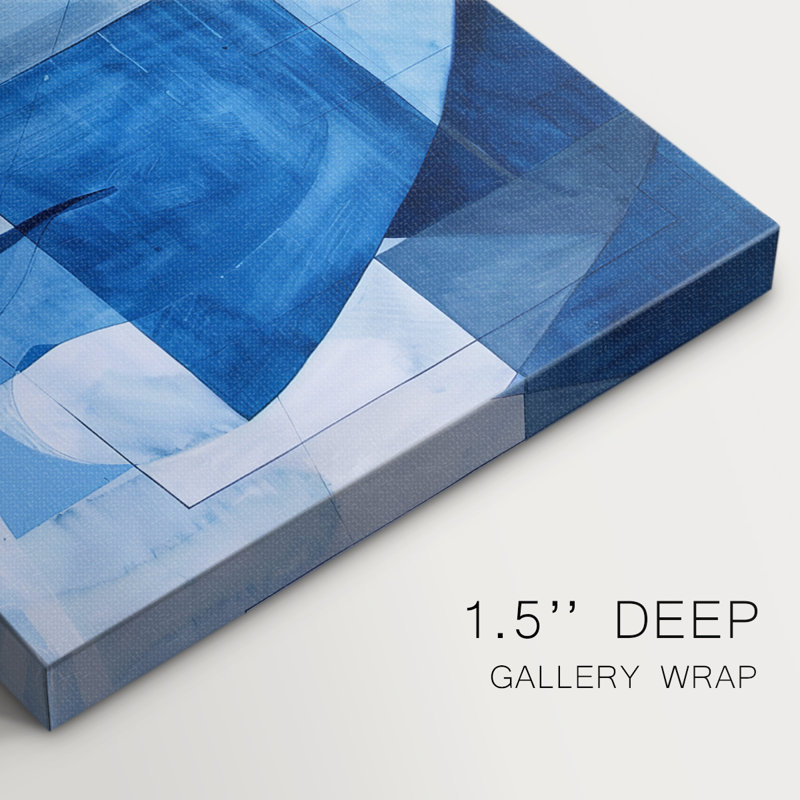Abstract Series 1 # XLVI-Gallery, toile tendue, H 16 po x l 32 po