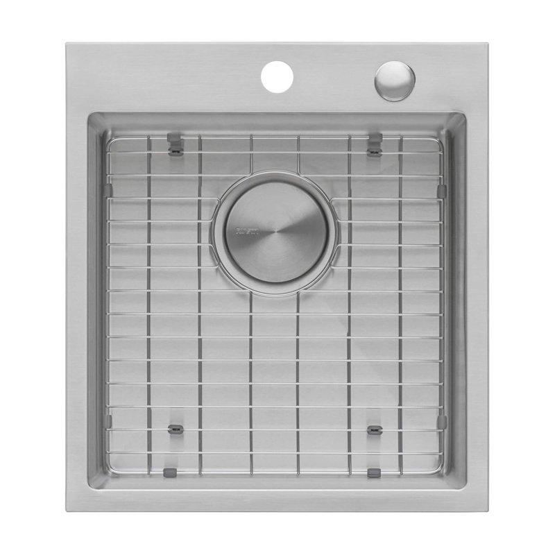 Évier de cuisine en acier inoxydable 18 po x 20 po Ruvati