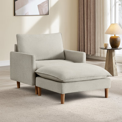 Chaise longue rembourrée Choquette