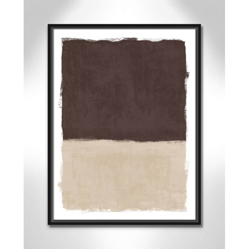 «Brownie Sundae I Print» par Natalie Carpentieri, L 19,5 po x H 25,5 po, Cadre flottant noir