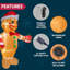 12ft Tall Christmas Inflatables Gingerbread Man