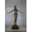 Statue en bronze de la danseuse du ventre Jenkintown - Taille: L 32 po x l 8 po x H 41 po.