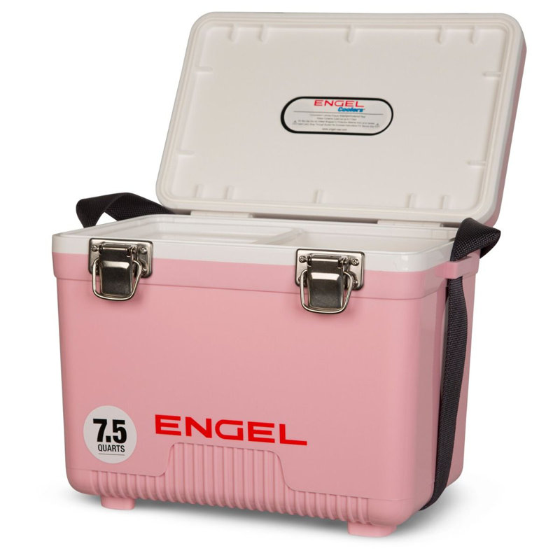Glacière à joint d'étanchéité 7,5 po Engel, Rose