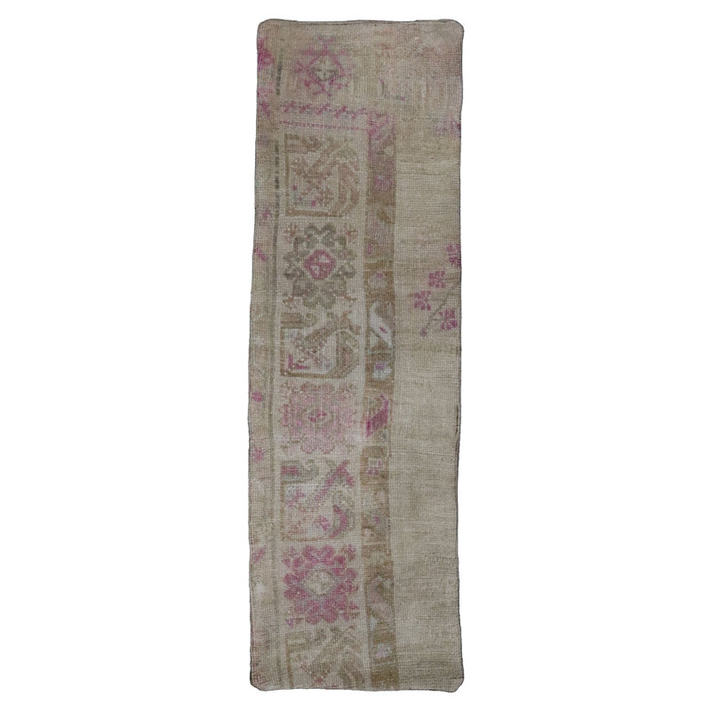 Anatolian Geometric Wool Reversible Pillow Cover