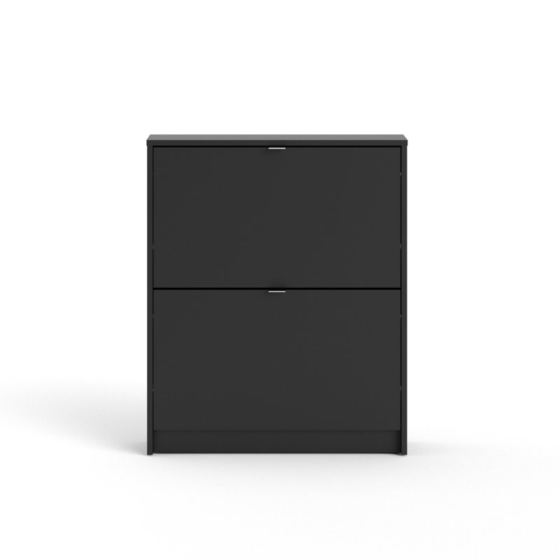 Flip Down Shoe Storage, Matte grey