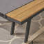 Ensemble de chaises longues inclinables avec table Absinthe