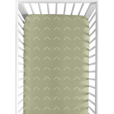 Arrow Fitted Crib Sheet