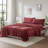 4 PCS Micro Plush Sheet Set-115187751-115187753
