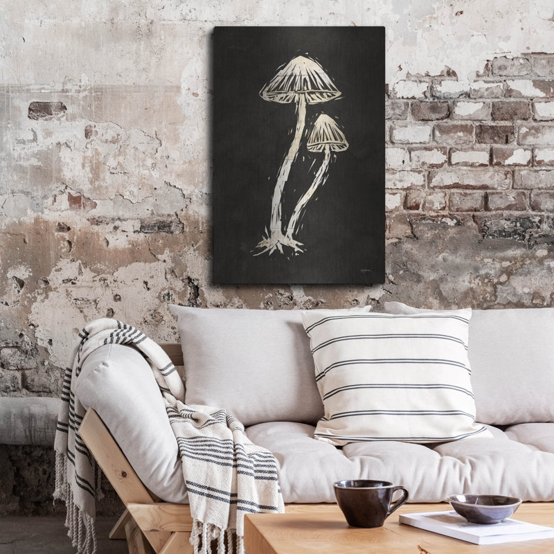 «Mystical Halloween Mushroom 2» par Mary Urban, art mural en métal, H 36 po x l 24 po
